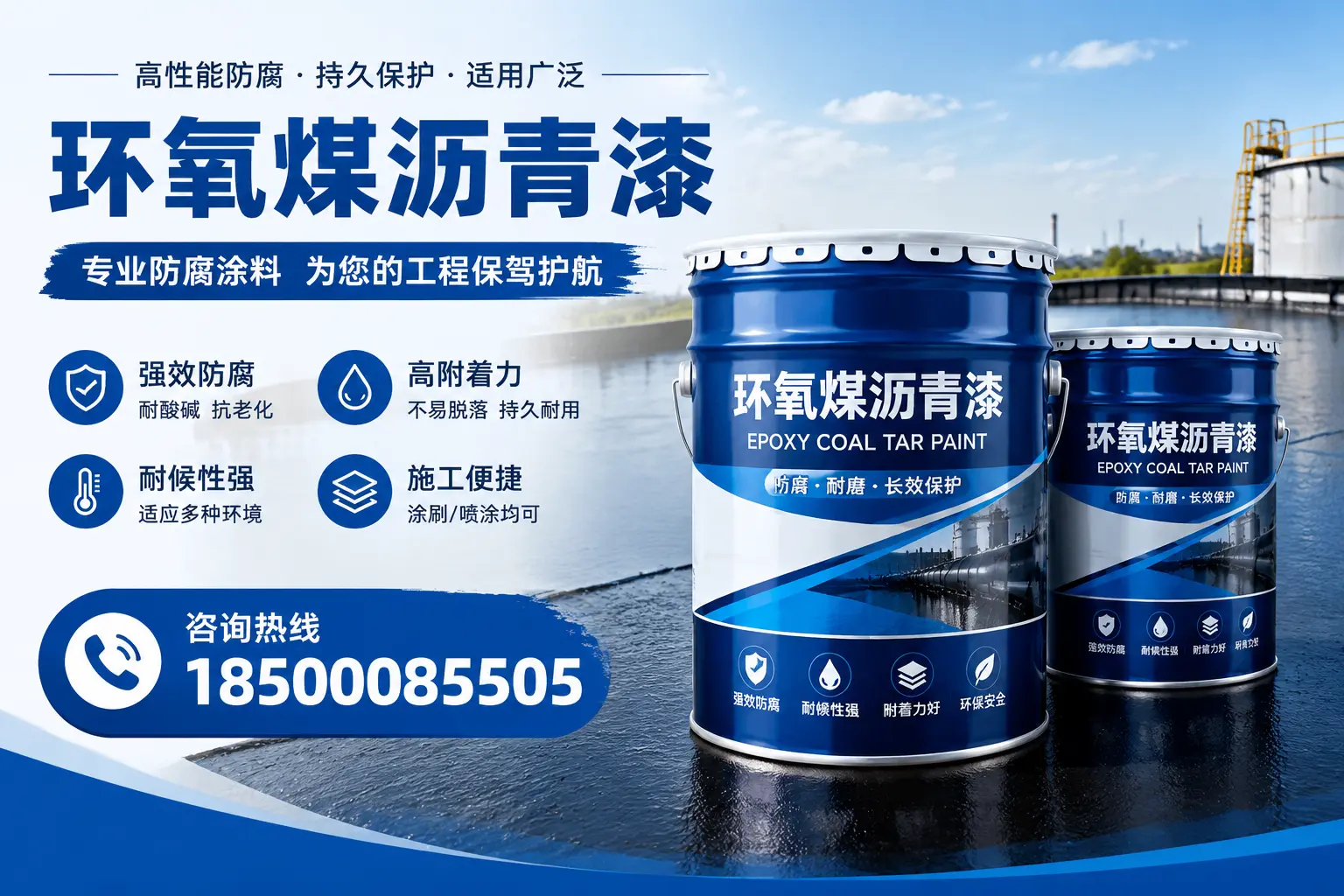 环氧煤沥青漆与其他漆类的比较,湛江用户的选择依据